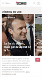 Mobile Screenshot of lexpress.fr
