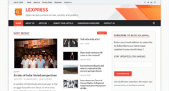 Desktop Screenshot of lexpress.in